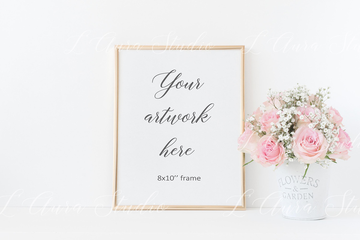 Frame mockup bundle - card mockup, a Print Template by L'Aura Studio (Photo 5 of 8)