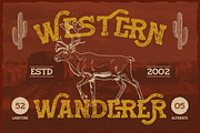 Redtown - Western Typeface, a Slab Serif Font by Burntilldead (Thumbnail 7 of 11)