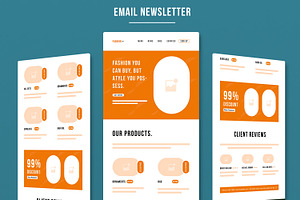 Wireframe Landing Layout, a Landing Page Template by MightyDesign