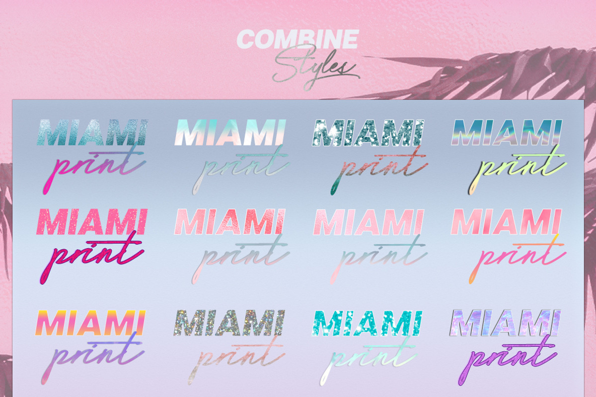 Miami Print Aesthetic PS Styles, a Layer Style Add-On by Photohacklovers (Photo 6 of 11)