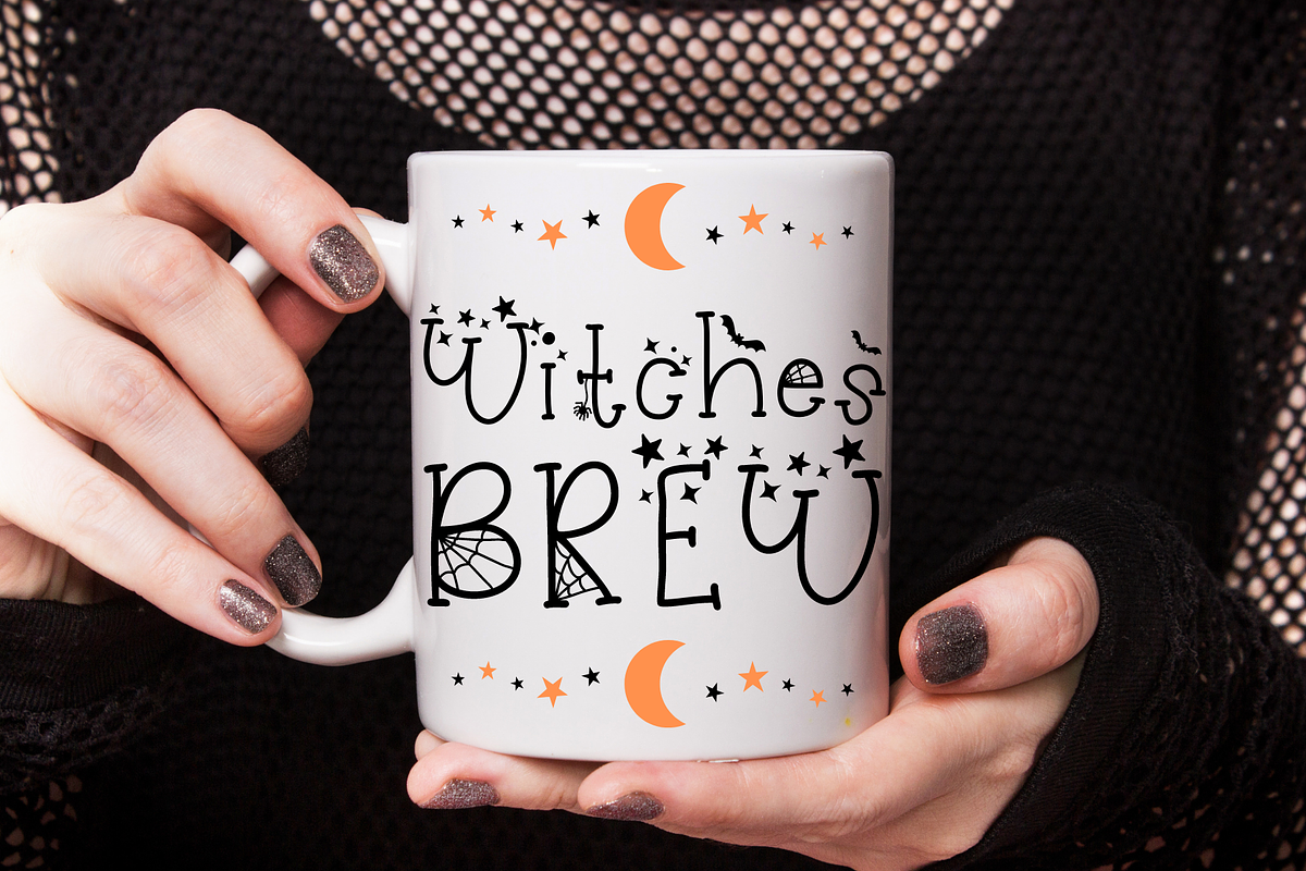 Spookerly Halloween Font, a Serif Font by Dancing with Ink (Photo 8 of 25)