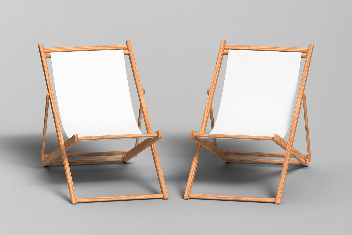 Sunbed Mock-up, an Advertising Mockup by BLISS DESIGN (Photo 4 of 4)