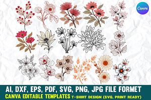 TikTok Viral Embroidery Design SVG