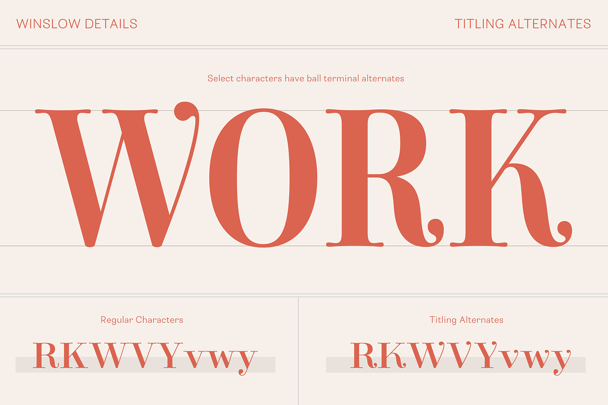 Winslow Title Complete Family, a Serif Font by Kimmy Design (Photo 14 of 15)