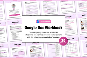 Online Course Google Doc Workbook