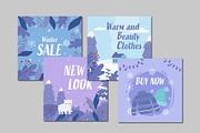 Fashion Sale Social Media Template, a Templates & Theme by studiogstock (Thumbnail 1 of 2)