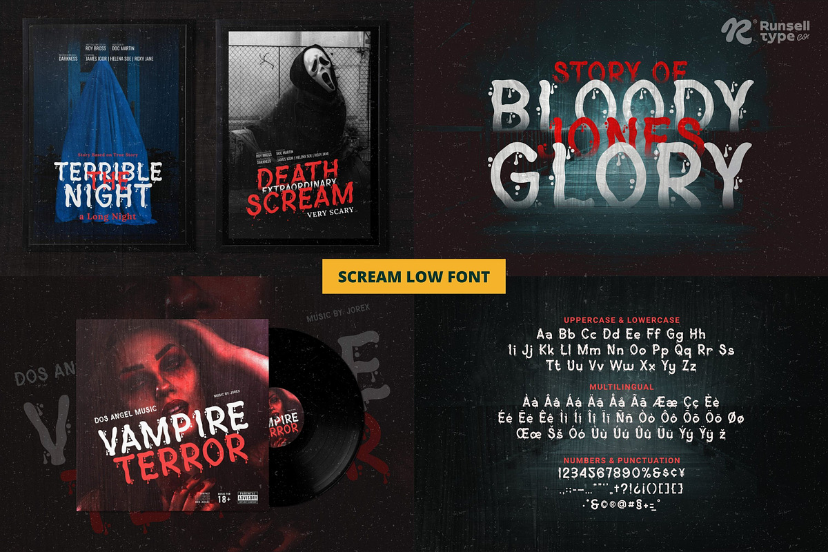 The Best Halloween Font Bundle, a Font by Runsell Studio (Photo 44 of 74)