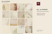 Pressed Botanicals & Linen Papers, a Texture Graphic by KamimiArt (Thumbnail 2 of 8)