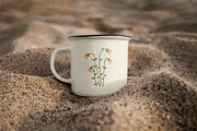 MEADOW FLOWERS: clipart & borders, a Seasonal Illustration by Elliko shop (Thumbnail 7 of 8)