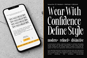 Bargckiss Contemporary Serif Display, a Serif Font by timelesstype.co (Thumbnail 4 of 10)