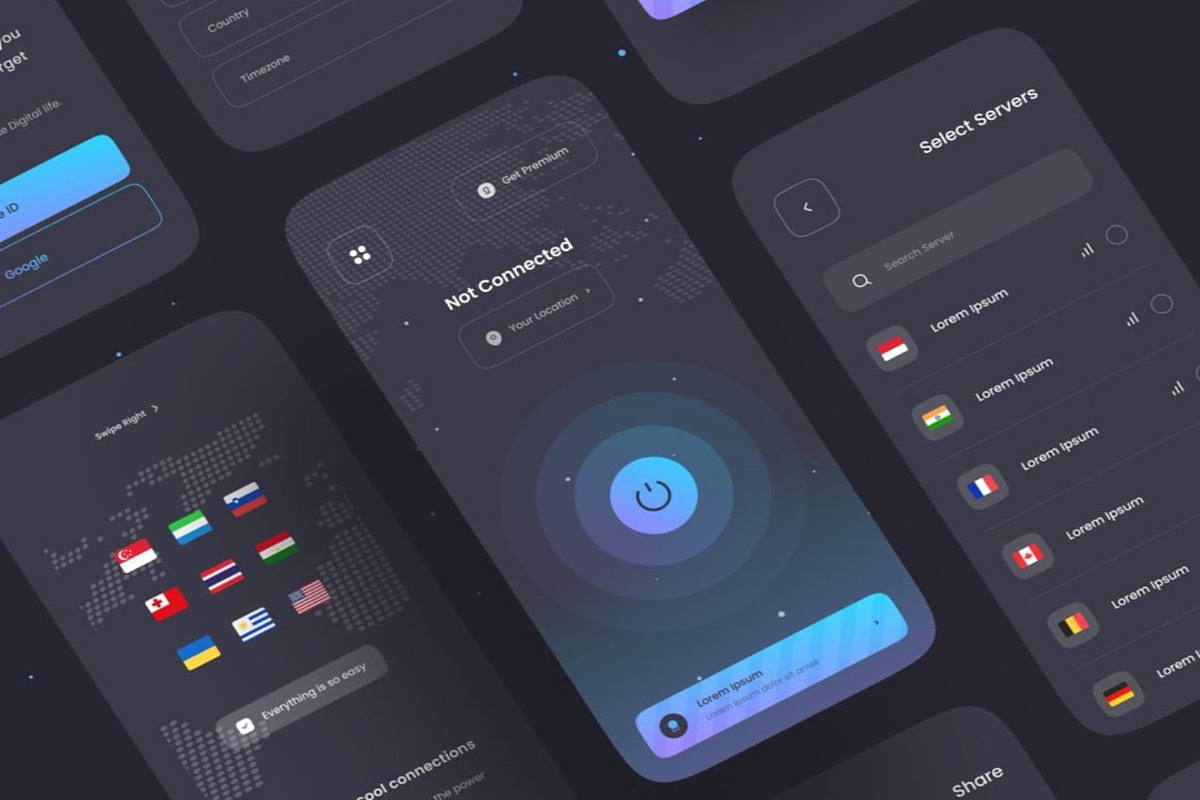 VPNECT - VPN UI KIT, an UI Kit Template by Lumina_ui_ux202 (Photo 5 of 6)
