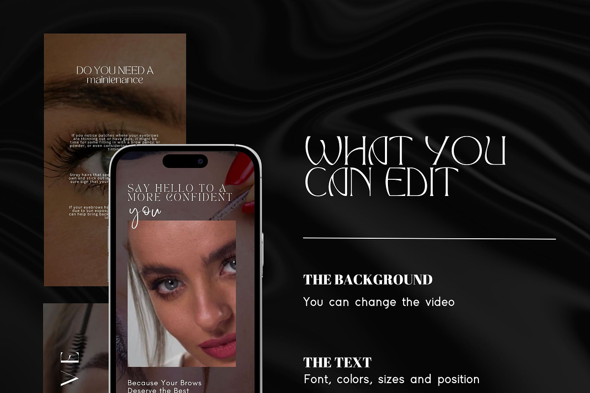 Brow Tech Instagram Video Reels, a Social Media Template by design4social (Photo 8 of 9)