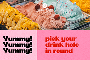 Motesa - Playful Bold Font, a Sans Serif Font by Elmous (Thumbnail 2 of 10)