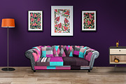 Watercolor iris flowers set., an Illustration by redstudio (Thumbnail 10 of 10)
