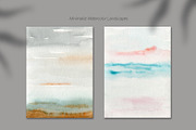 Minimalist Watercolor Landscapes, a Background Graphic by Marmoris.Arts (Thumbnail 19 of 23)