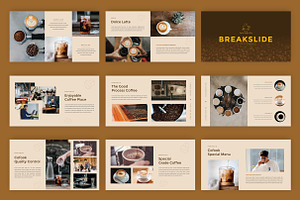 Cofook - Coffee Shop Google Slides