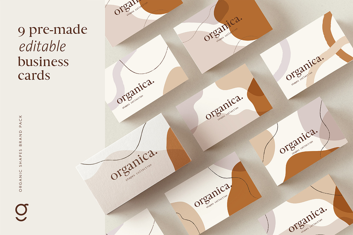 Organic Shapes Brand Pack, a Social Media Template by Galerie Design Studio (Photo 7 of 14)