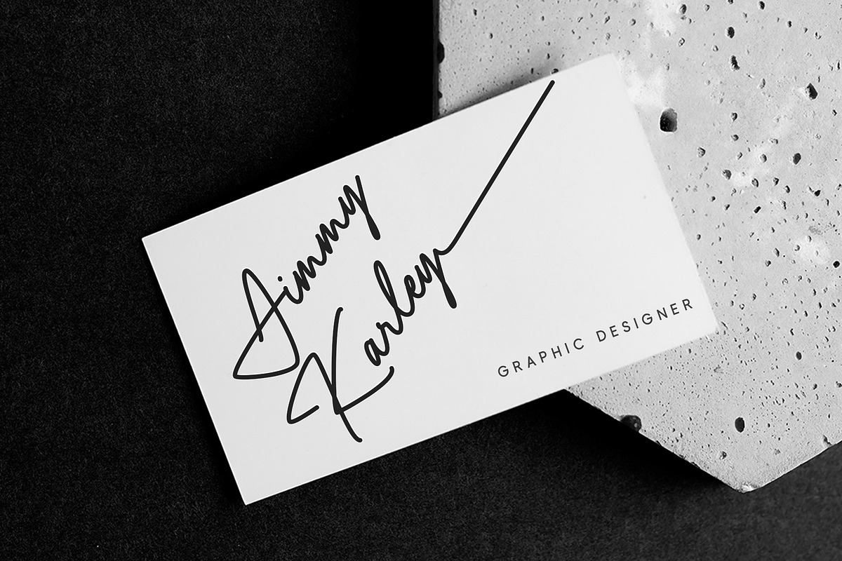 Yustine | Signature Script, a Script Font by Lemonthe (Photo 6 of 7)