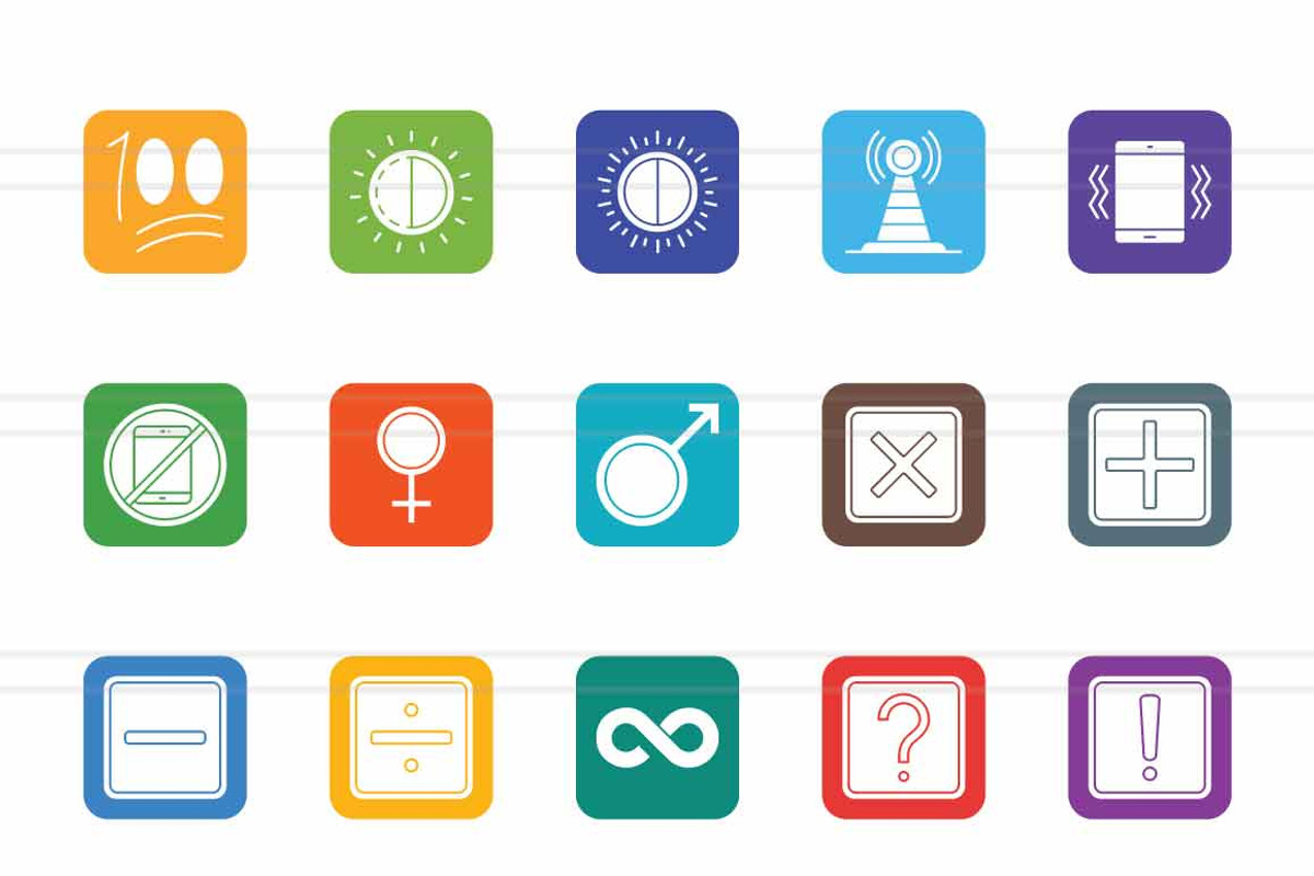 Symbols Icons, an Icon by IconBunny (Photo 2 of 2)