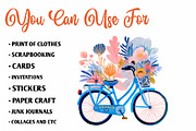 Preppy Coastal Clipart Set, a Work Illustration by CreationArt (Thumbnail 5 of 7)