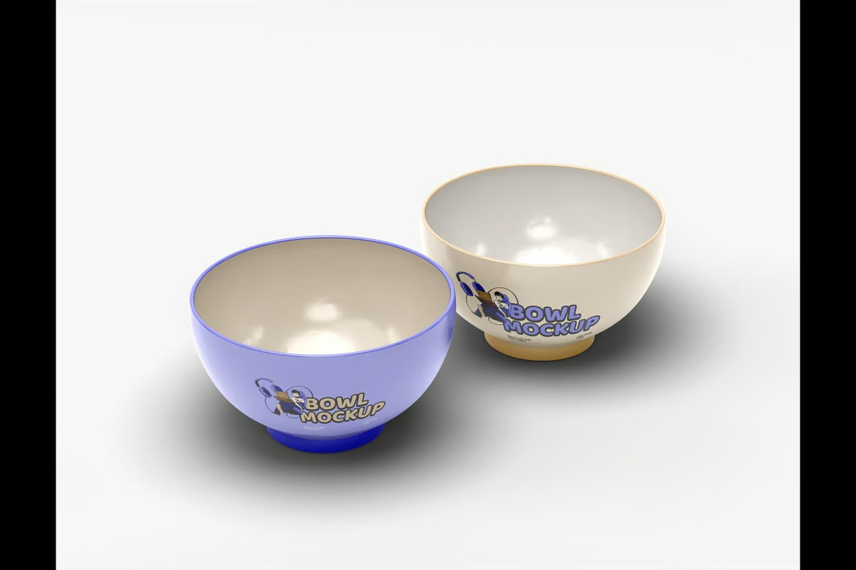 Ceramic Bowl Mockup, a Cups & Container Mockup by Se٧enStudio (Photo 4 of 5)