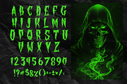 CREATORS Blackletter Metal Horror, a Blackletter Font by dansdesign (Thumbnail 3 of 8)