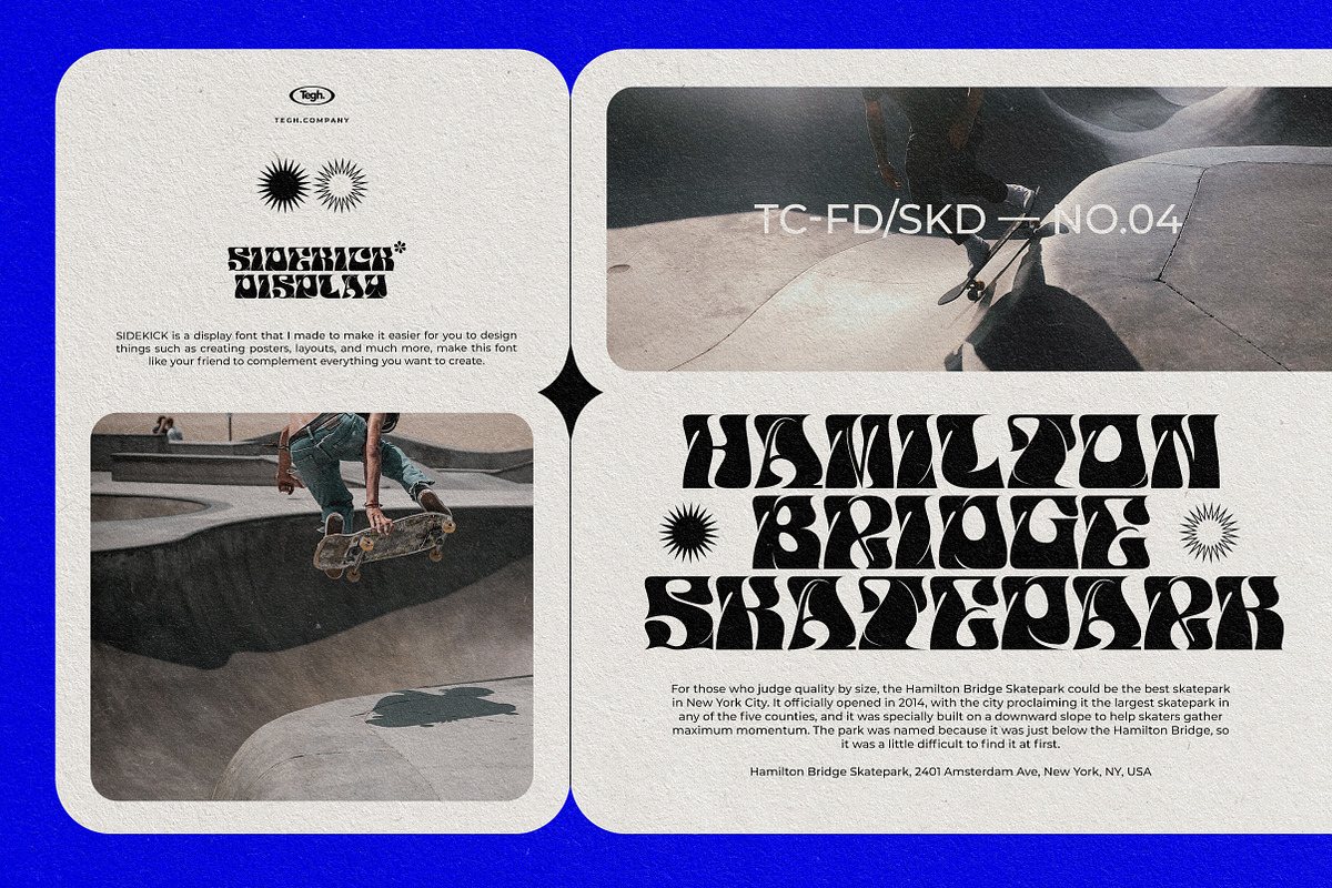 Sidekick Display font, a Font by Tegh co. (Photo 6 of 10)