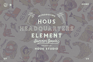 Hous Headquarters Element Vol. 02, an Illustration by Megflags