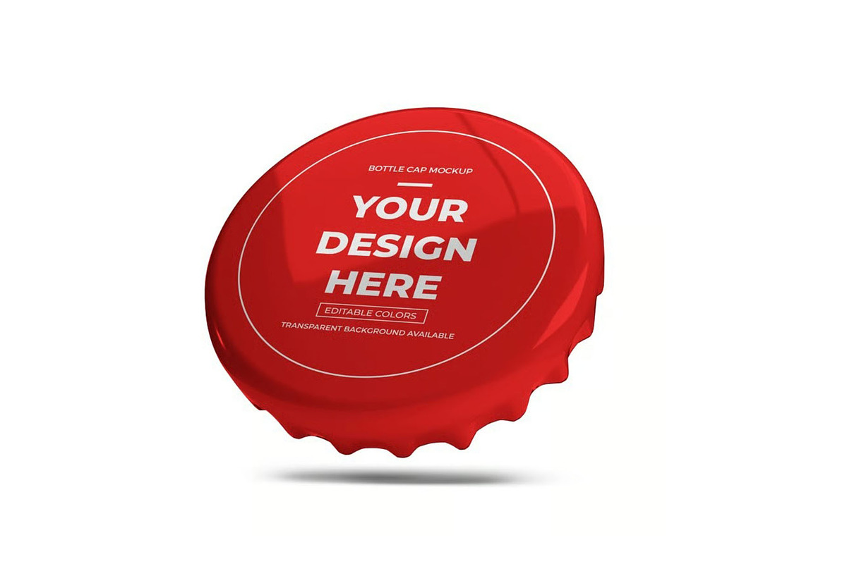 Bottle Cap Mockup Template Set, a Household Mockup by DesignRushMarket (Photo 3 of 10)