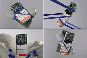 iPhone 16 App Promo Mockup, an iPhone Mockup by Brand Earth