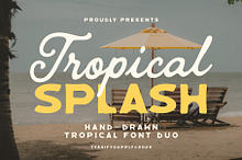 Tropical Splash Vintage Duo