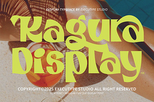 Kagura Display Font