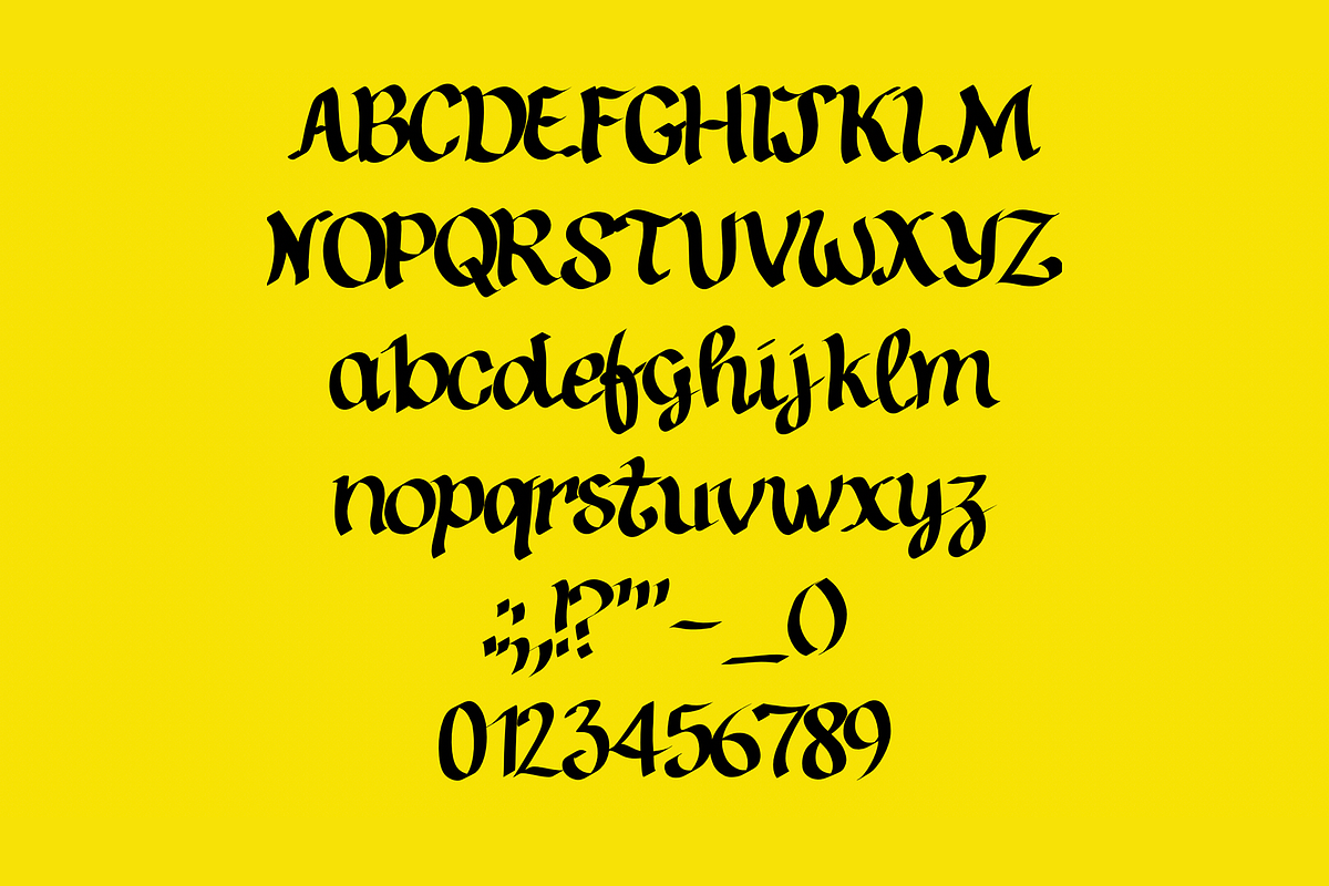 Fool Font, a Script Font by alice.fukushima (Photo 3 of 3)