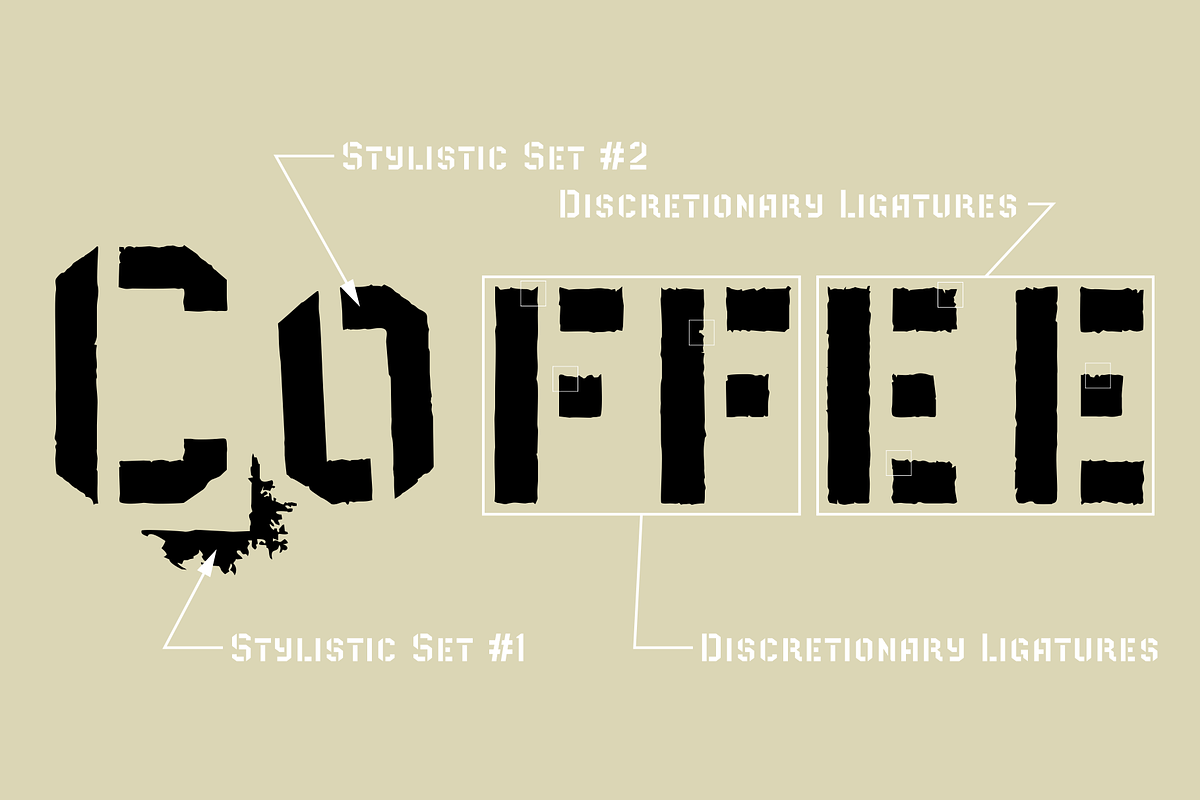 Old Depot, a Font by 2DTypo (Photo 4 of 8)