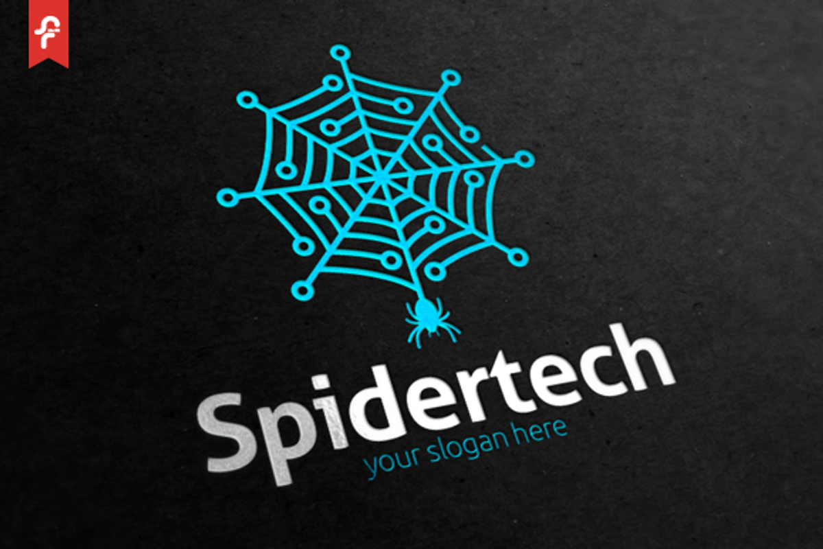 Spider Tech Logo, a Branding & Logo Template by ft.studio