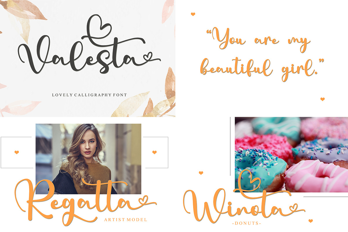 VALENTINE FONT BUNDLE, a Handwritten Font by Letterafa Studio (Photo 9 of 16)