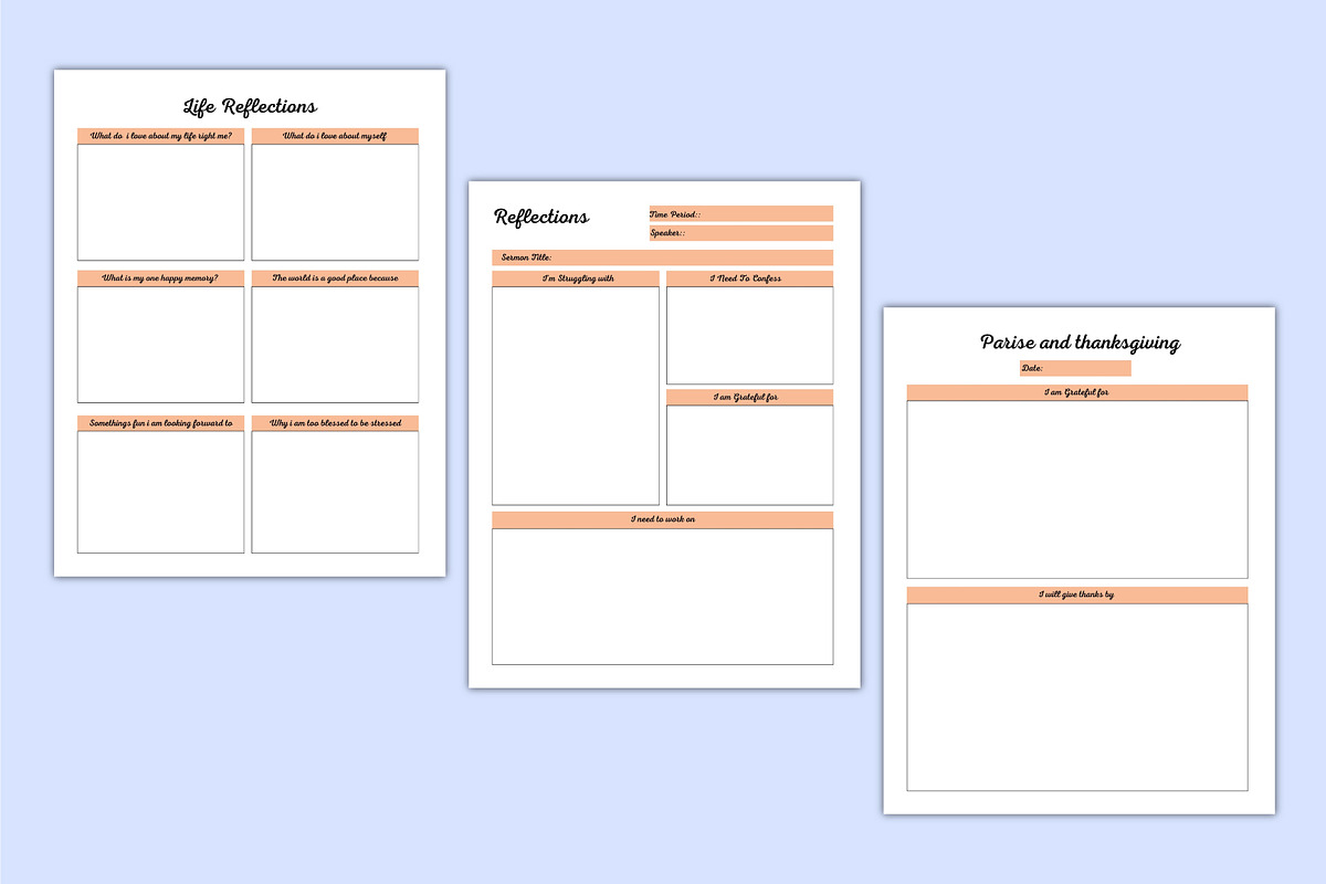 2026–2027 Prayer Journal, a Stationery Template by Shumaya (Photo 5 of 5)