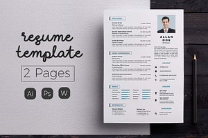 Creative Resume & CV Template