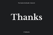 The Creative Font Bundle - Volume 01, a Sans Serif Font by Publiworks (Thumbnail 8 of 8)