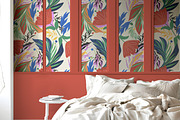 Wallpaper Bedroom Scene  Mockup, a Product Mockup by Nora Gad (Thumbnail 11 of 24)