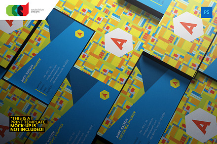 Elect. Engineer - Business Card 36, a Business Card Template by Cooledition