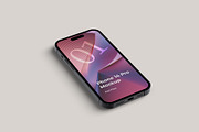 iPhone 14 Pro Mockup, an iPhone Mockup by graphicpages (Thumbnail 6 of 18)