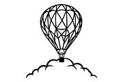 Hot Air Balloon Silhouette Bundle, an Object Illustration by Gaye Art (Thumbnail 22 of 31)