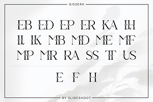 Gissera - Modern Serif Font