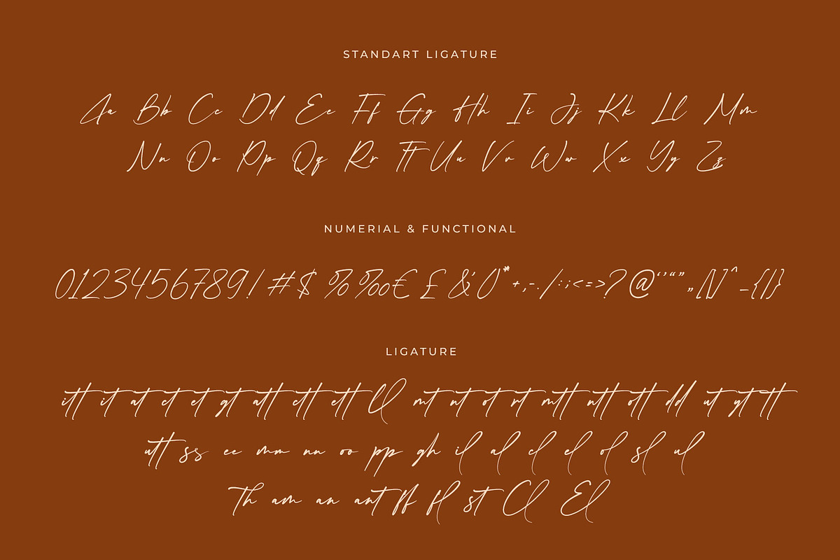 Samanta Holland Modern Signature, a Handwritten Font by RantautypeStudio (Photo 11 of 13)