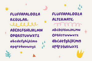 Fluffapalooza-handwritten Font