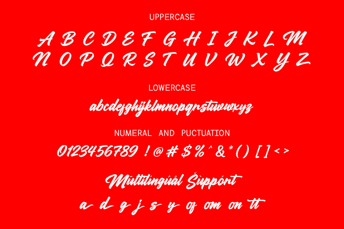 Monaleya - Handwriting Script, a Handwritten Font by Nian Keun Studio (Photo 4 of 10)