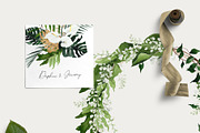 OASIS green - Wedding clipart, an Illustration by Beigetime (Thumbnail 9 of 11)