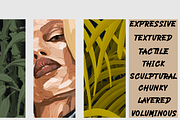 Thick paint Procreate brushes, a Brush Add-On by TheWhiteCatLab (Thumbnail 21 of 21)