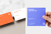 Business Card Presentation Kit, an Advertising Mockup by graphypix (Thumbnail 3 of 13)